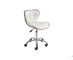 Swivel Leather Office Chair With Footrest