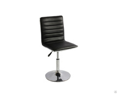 Pu Swivel Office Chair With Leather Metal Base