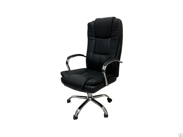 Degree Rotating Leather Office Chair