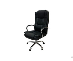 Degree Rotating Leather Office Chair