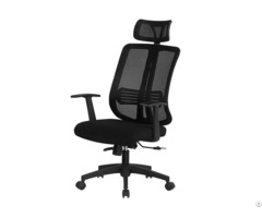 Black Mesh Office Chair With Tilt System