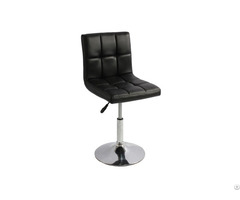 Multicolor Leather Swivel Chair With Disc Base