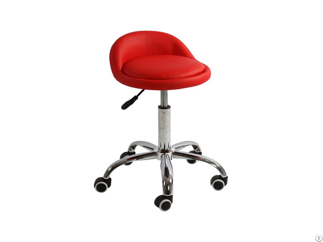 Swivel Lift Leather Office Chair With Five Claw Wheels