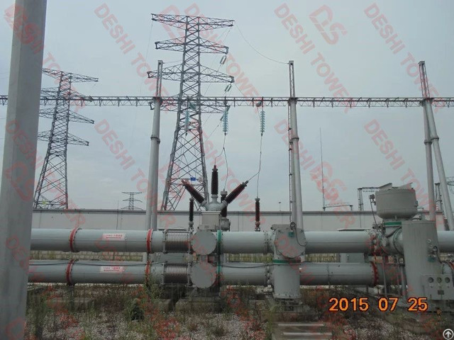 Angle Steel Lattice Transmission Tower