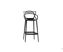 One Piece Plastic High Bar Chair