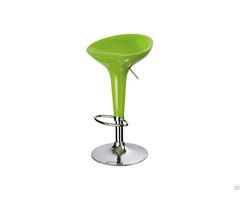 Plastic Bar Chair With Adjustable Disc Base