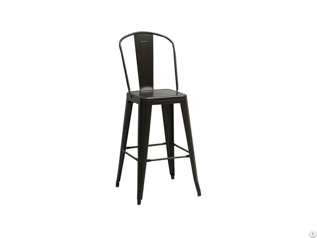 Colored Iron High Stool Bar Chair