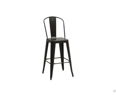 Colored Iron High Stool Bar Chair