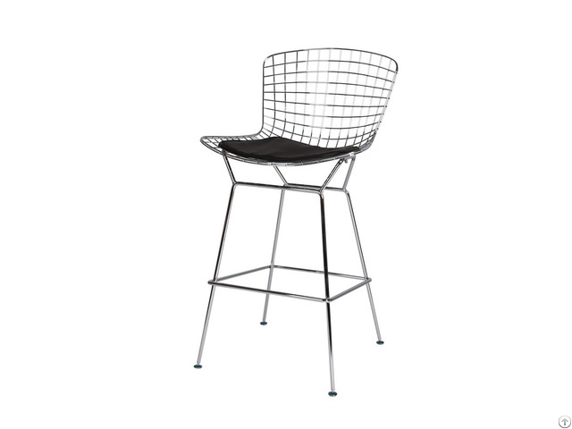 Black And White Wire Bar Chair