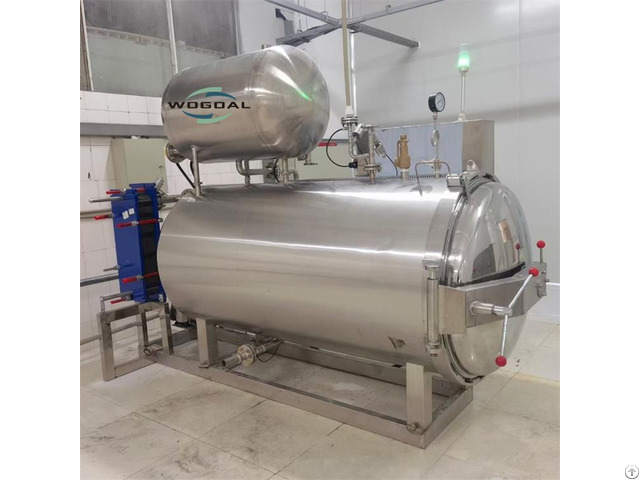 Automatic Autoclave Retort Sterilizer For Food