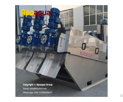 Municipal Sewage Sludge Multi Plate Screw Press For Sale