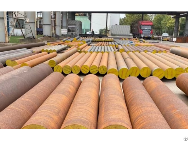 Forging Heat Treatment Process 40crnimoa Steel Bar Direct Supply