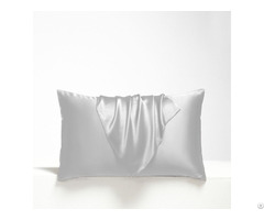 2pcs Satin Pillowcases Silky Pillowcase Envelope Closure