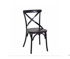 Metal Iron White Color Restaurant Chair