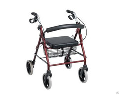 Light Weight Safety Aluminum Rollator With Basket