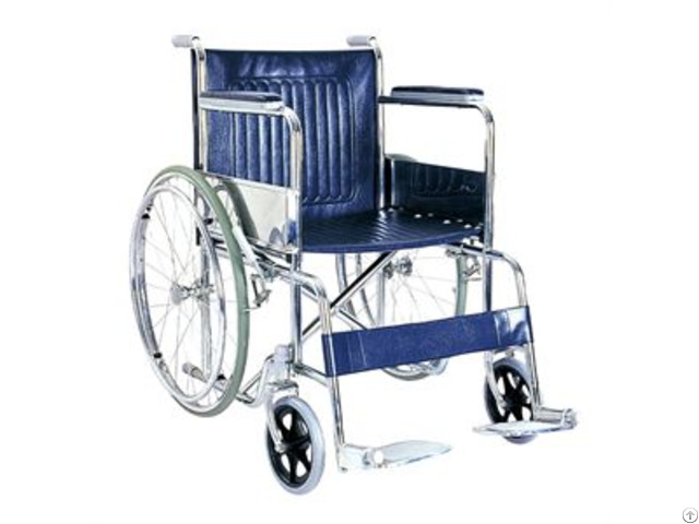 Basic Economy Steel Wheelchair