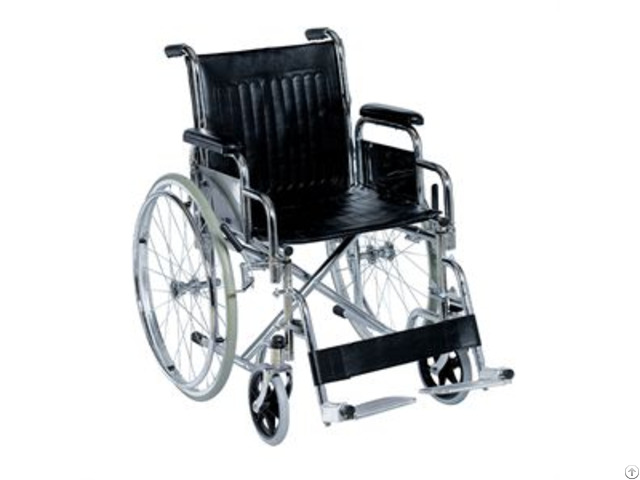 Medical Steel Manual Wheelchair For Disabled