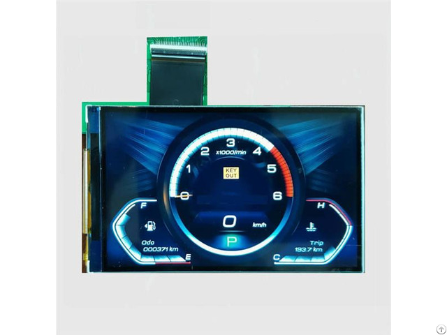 Tft Display For Motorcycle Speedometer