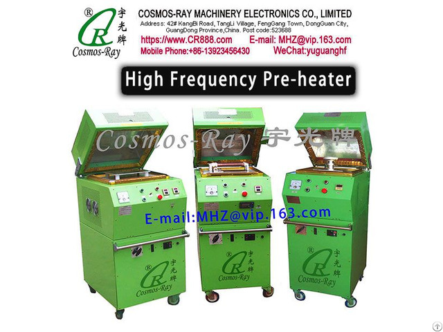 High Frequency Preheater - Thermoset Preform Heating