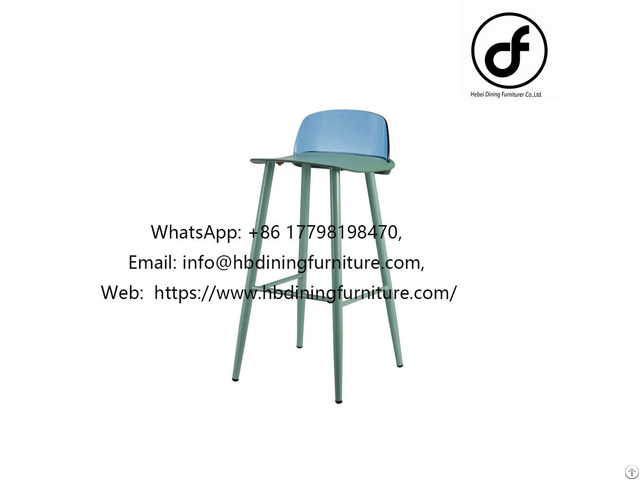 Backrest Square Pp Bar Chair