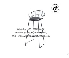 Round Back Iron Wire Bar Chair Db W09