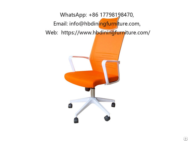 Ergonomic Chair Office Orange Rebound