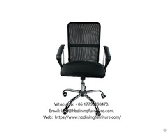 Office Chair With Black Mesh Five Claw