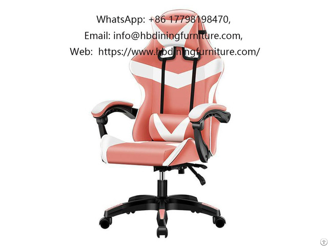 Leather Office Gaming Chair Seat Rotating Massage