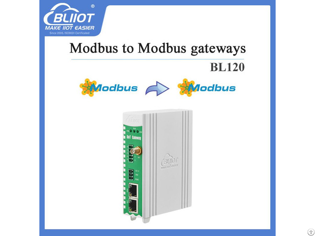 Bl120 Industrial Gateway With Rs 232 485 Serial Port