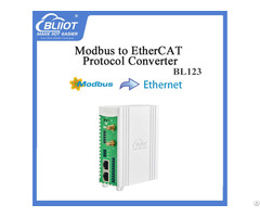 Bl123 3 Channel Rj45 Ports Modbus To Ethercat Protocol Gateway For Industrial Automation