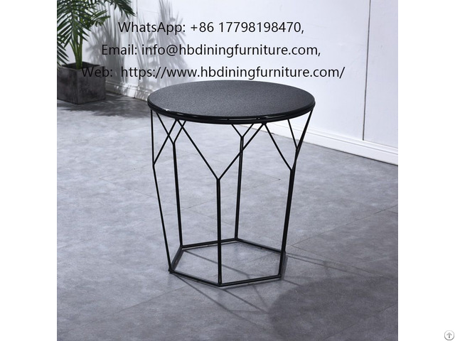 Mdf Coffee Table With Metal Legs Dt M61