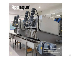 Apoaqua Pig Wastewater Dewatering Screw Press Machine For Sale