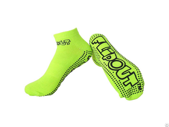 Custom Logo Non Slip Trampoline Socks