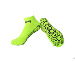 Custom Logo Non Slip Trampoline Socks