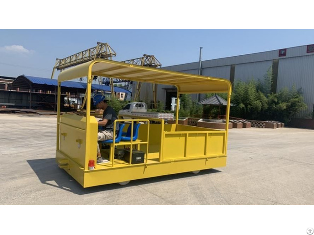 Customsized Lithium Battery Track Inspection Trolley For Transportation