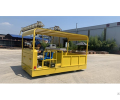 Customsized Lithium Battery Track Inspection Trolley For Transportation