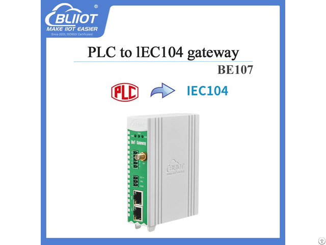 Plc To Iec104 Substation Automation Protocol Gateway For Remote Monitoring