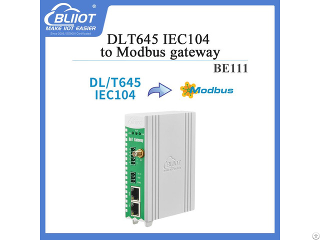 Support Snmp V1 V2 Dlt645 Iec104 To Modbus Distribution Protocol Gateway