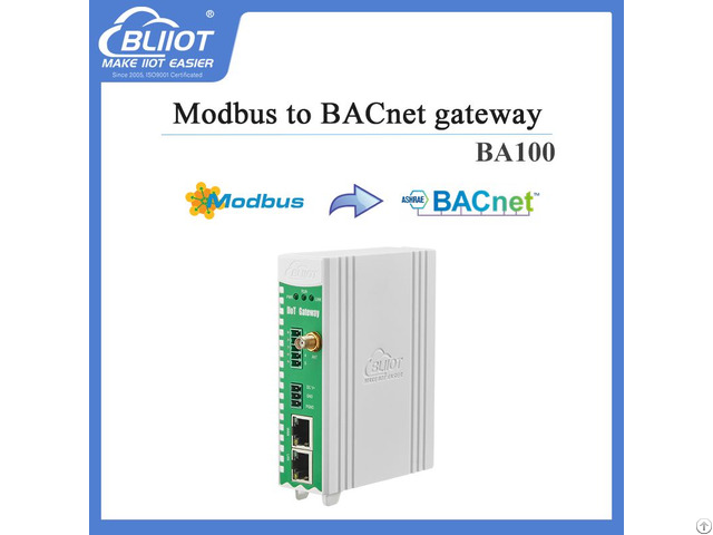 Modbus To Bacnet Ip Building Automation Protocol Converter With Ethernet Rs 232 485