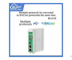 Ba110 Iec104 Plc Modbus Air Conditioner To Bacnet Bms Protocol Converter With Rj45 Ethernet Port