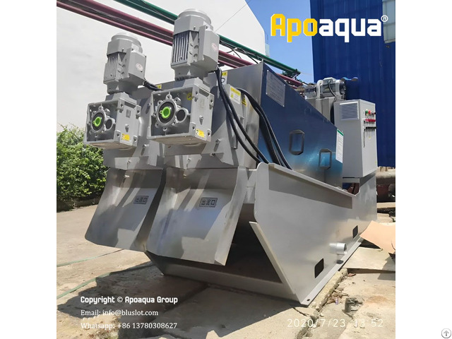 Apoaqua Power Plant Sludge Dewatering Machine For Sale