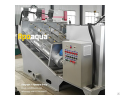 Apoaqua Sludge Dewatering Screw Press For Power Plant Wastewater