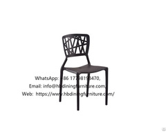 Colorful High Back Plastic Stacking Chair Dc N02