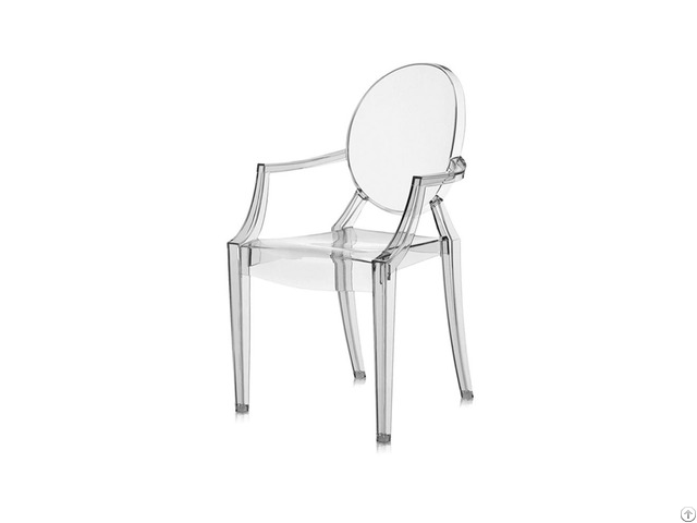 Transparent Acrylic Plastic Armchair Dc P41