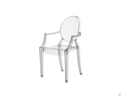 Transparent Acrylic Plastic Armchair Dc P41