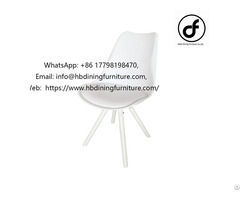 Soft Seat Shell Cover Plastic Dining Chairs