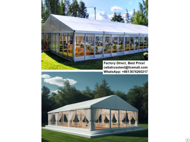 Luxury Hotel Reception Tents For Temporary Cataring Application