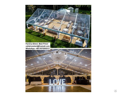 Transparent Pvc Roof Tent Romantic Luxury Tents For Wedding Party