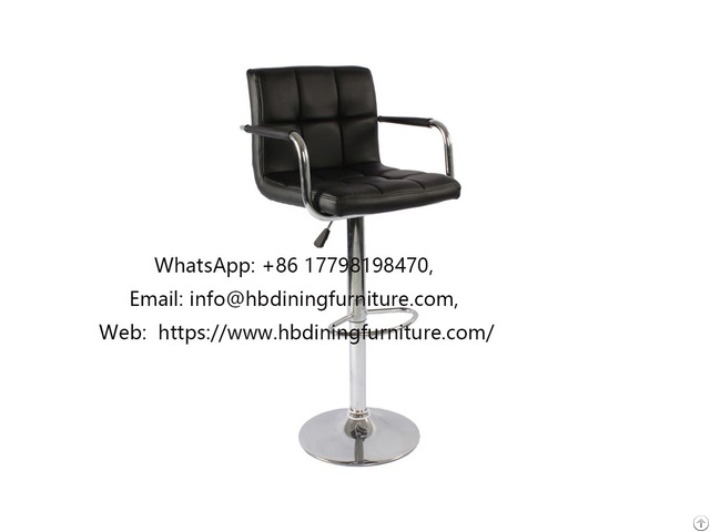 Leather Swivel Lift Armbar Chair Db U60as