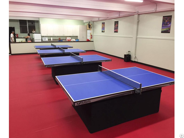 A Pvc Table Tennis Flooring